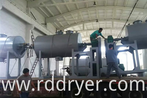 Batchwise Stainless Steel Made Vacuum Rake Dryer Machine